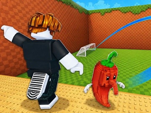 Kick a Lucky Block: Tsunami Football